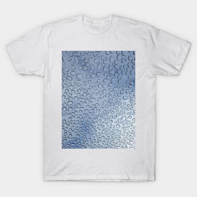 Water Droplets T-Shirt by Kyko619